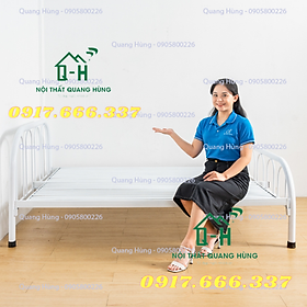 Mua GIƯỜNG NGỦ SẮT ỐNG TRÒN THIẾT KẾ CHỮ U DÀNH CHO GIA ĐÌNH