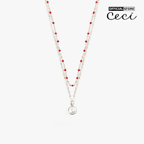 CECI - Set 2 vòng cổ nữ dạng mảnh CC4-02000140