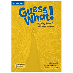 Guess What Level 4 Activity Book with Online Resources British English