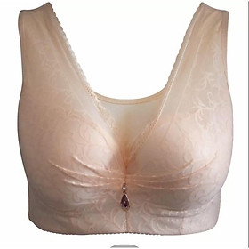 Áo Lót Ngực Bigsize Cup D Cho Người Ngực To Có Gọng Mút Mỏng, Bản Lưng 5 Móc Gen Mỡ