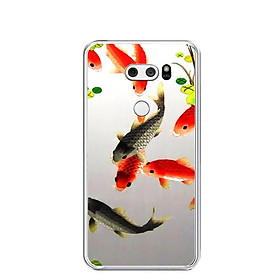 Ốp lưng dẻo cho điện thoại LG V30 - 0150 FISHES03 - Hàng Chính Hãng