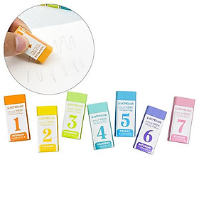 Bộ 7 Gôm Tẩy Màu - Days Of Week Eraser - Acmeliae ER-6080