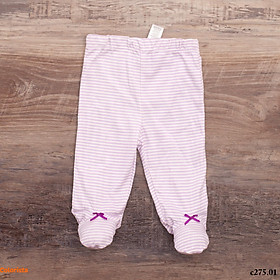Quần dài liền bàn chất liệu cotton mềm mịn cực cute phô mai que cho bé yêu