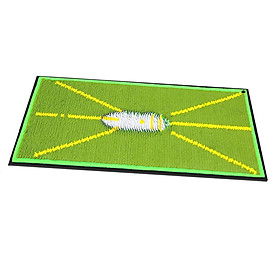 Golf Practice Swing Mat Golf Hitting Mat for Game Alignment with ball