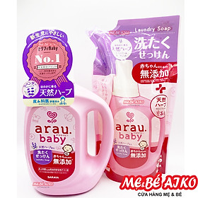 Combo Nước Giặt Arau Baby (Bình 800ml + Túi 720ml)