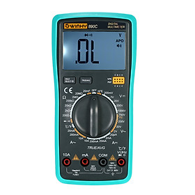 Đồng Hồ Đo Điện Áp Kỹ Thuật Số RMS Đa Năng Cầm Tay LCD (DC/AC)