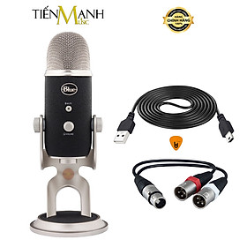  Micro Blue Yeti Pro USB/XLR Condenser - Mic Thu Âm ASMR, Podcast, Livestream Microphone Hàng Chính Hãng - Kèm Móng Gẩy DreamMaker