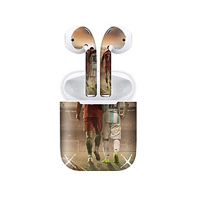 Mua Miếng dán skin chống bẩn cho tai nghe AirPods in hình bóng đá - 002 (bản không dây 1 và 2)