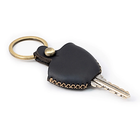 Bọc khoá da hiệu Khắc Tên dành cho chìa Vespa - Hàng chính hãng