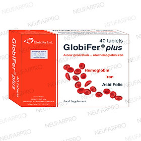 Globifer plus bổ sung sắt haemoglobin và axit folic