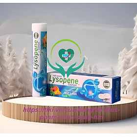 Viên ngậm Lysopene - tupe 20 viên - tinh chất bạc hà mát lạnh ,hỗ trợ làm giảm đau rát họng