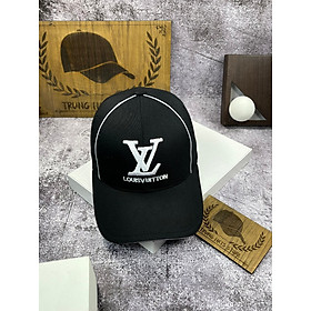 Nón kết, mũ lưỡi trai LV phối vải kaki form chuẩn thời trang cao cấp