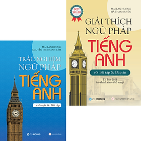Combo Giải Thích Ngữ Pháp Và Trắc Nghiệm Ngữ Pháp Tiếng Anh Mai Lan Hương