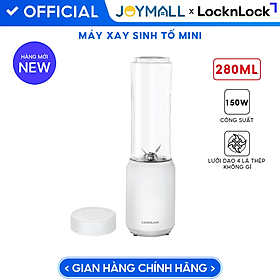 Mua Máy Xay Sinh Tố Mini Blender LocknLock EJM433WHT 150W 280ml  Hàng Chính Hãng  Nhỏ Gọn - JoyMall