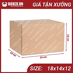 Mua 18x14x12 Combo 100 hộp Carton đóng gói hàng giá tại xưởng