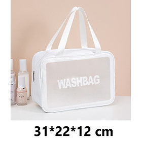 Túi Đựng Mỹ Phẩm, Đồ Trang Điểm Đi Du Lịch Washbag Trong Suốt Chống Thấm Nước Tiện Lợi Nhiều Kích Thước Nhiều Mẫu Chính Hãng