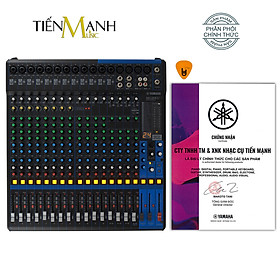 Yamaha MG20XU Soundcard kiêm Bàn Trộn Mixer Interface Stereo Mixing Phòng Thu Studio Mix MG20 Hàng Chính Hãng - Kèm Móng Gẩy DreamMaker