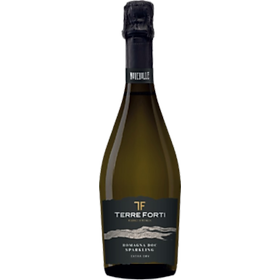 Rượu vang nổ Terre Forti, Novebolle Sparkling, Extra Dry, Romagna DOC