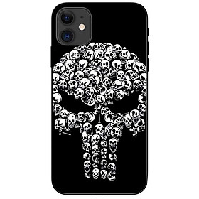 Ốp lưng dành cho Iphone 12 mẫu Đầu Lâu Trắng Đen