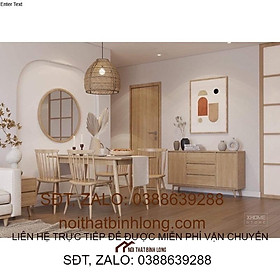 Mua bàn ghế ăn gỗ sồi