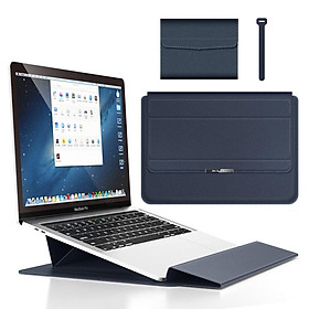 Mua Bao da cao cấp có hút từ tính dành cho Macbook   Surface - CHỐNG NƯỚC