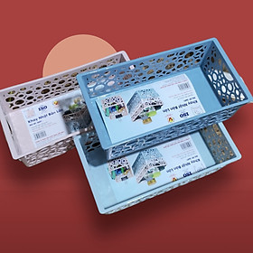 Mua combo 3 khay nhựa tiện ích để bàn giấy  cao cấp