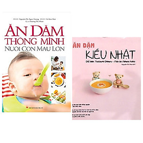 Combo 2 cuốn sách giúp mẹ chăm bé con Ăn Dặm Thông Minh