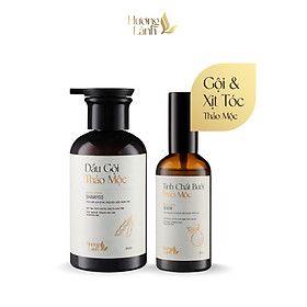 Dầu gội thảo mộc Hương Lành + Tinh chất bưởi thảo mộc Hương Lành