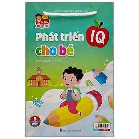 Bộ Túi Phát Triển IQ Cho Bé (Dành Cho Bé 5-6 Tuổi) (Bộ 8 Cuốn)