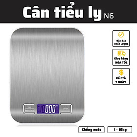 Mua Cân điện tử 5kg làm bánh cân làm bếp định lượng 0.1-5kg B05 - Plus độ chính xác cao cân điện tử kèm 2 viên pin AA