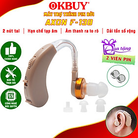 Máy trợ thính cho người già không dây đeo tai Axon F-138