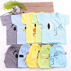 Combo 5 bộ quần áo cộc tay dành cho trẻ em ( giao màu ngẫu nhiên)