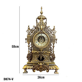 Mua Đồng hồ để bàn thuần đồng phong cách tân cổ điển DH74-DV