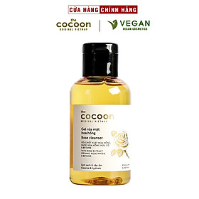 Gel rửa mặt hoa hồng Cocoon 140ml làm sạch, cấp ẩm thuần chay