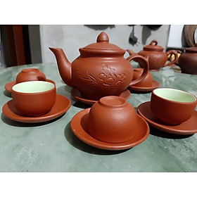 Mua Bộ ấm chén trà bát tràng cao cấp