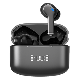 Hình ảnh Tai nghe Bluetooth nhét tai không dây True Wireless Earbuds chống ồn ANC, âm thanh cực chất , điều khiển cảm ứng, thiết kế đẹp, dễ đeo, dễ dùng, nghe hay, nút đệm cao su êm ái, sạc type C, dùng cho iPhone, điện thoại, máy tính bảng -Hàng Chính Hãng