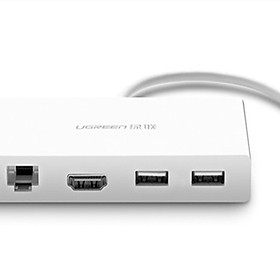 Mua Support USB 3.1 Gen 1 compatible with USB3.0 USB2.0speed up to 5Gbps HDMI 1.4B Version  support 3D and  4K*2K/30Hz compatible with IEEE 802.3 10Base-T/100Base-TX    Ugreen -40377 Hàng chính hãng