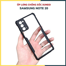 Ốp lưng chống sốc XUNDD cho samsung note 20 bảo vệ camera - Hàng nhập khẩu
