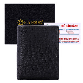 Ví Nam Huy Hoàng HT2410 (10 x 12.5 cm) - Đen