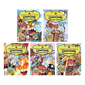 Combo Gram Gram - Đội Thám Hiểm Ngữ Pháp Tiếng Anh (Trọn Bộ 5 Cuốn) (Tặng kèm Kho Audio Books)