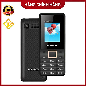 Mua Điện thoại Fonrox F2160 Thương hiệu mỹ giá rẻ   2 sim 2 sóng   Máy chắc chắn siêu bền