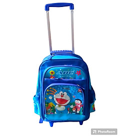 Balô kéo cho học sinh cấp 1,balo cho bé trai-màu xanh ACB