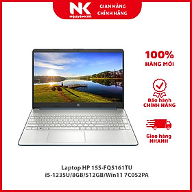 Mua Laptop HP 15S-FQ5161TU i5-1235U/8GB/512GB/Win11 7C0S2PA - Hàng chính hãng