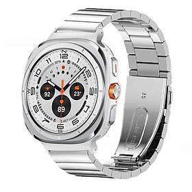 Dây Thép Mắt Ngang cho Samsung Galaxy Watch Ultra 47mm - Hàng Chính Hãng