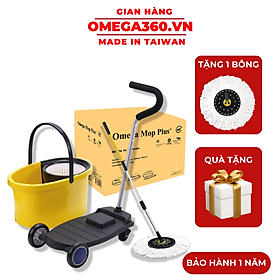 BỘ LAU NHÀ OMEGA MOP PLUS NHẬP KHẨU ĐÀI LOAN