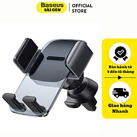 Giá đỡ điện thoại trên ô tô Baseus Easy Control Clamp Car Mount Holder (Air Outlet Version) SUYK- Hàng chính hãng