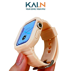 Dây Đeo Kèm Ốp Dành Cho Apple Watch Kai.N Elegant Shock Proff - Hàng Chính Hãng