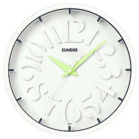 Mua Đồng Hồ Treo Tường Casio IQ-64-3DF Màu Trắng ( Đường Kính 30.5 cm)