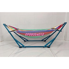 Mua VÕNG XẾP EM BÉ - HỌA TIẾT LƯỚI CẦU VỒNG - PHIÊN BẢN ĐẶC BIỆT