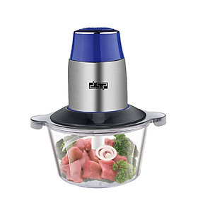 Máy xay thịt 2 lưỡi kép nhãn hiệu dsp km4021 công suất 300w, dung tích chứa 2 lít - hàng nhập khẩu